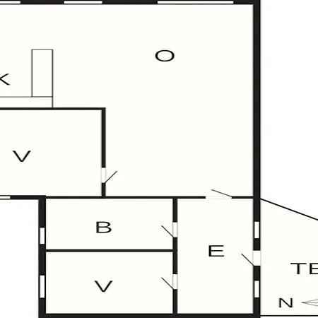 Apartament 6 Person In Hvide Sande
