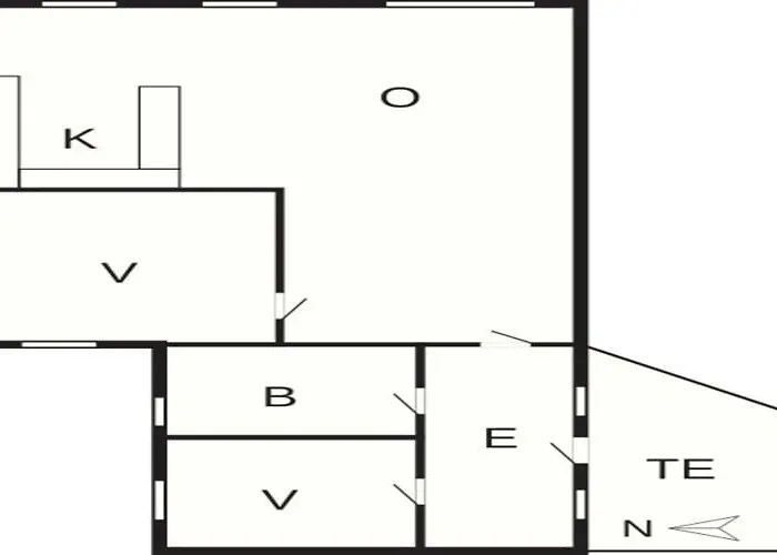 6 Person In Hvide Sande-by Traum Daire *